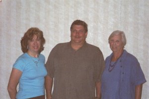 Myself, brother Phil, sister Doreen